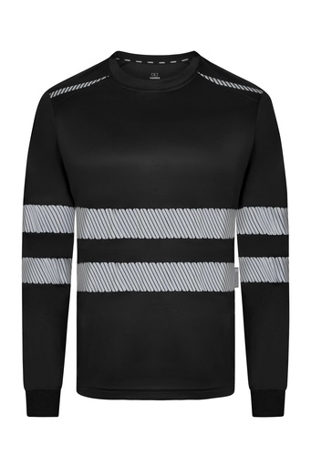 Spodnie z długim rękawem z odblaskami 355602 - BLACK 00