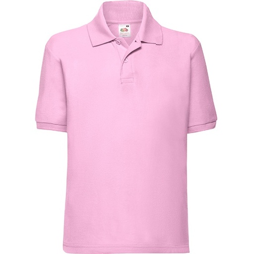 Dziecięce polo klasyczne F502K - Light Pink