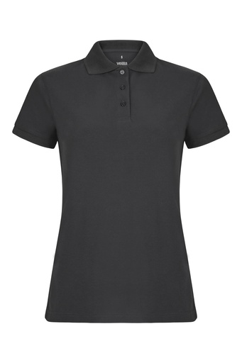 Koszulka polo stretch z krótkim rękawem damska 105510SW - ANTHRACITE GREY 90