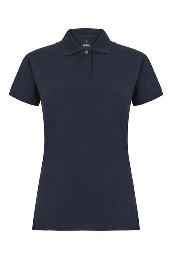 Koszulka polo stretch z krótkim rękawem damska 105510SW - NAVY BLUE 61