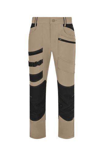 Spodnie 103045X - SAND BEIGE/BLACK 46/00