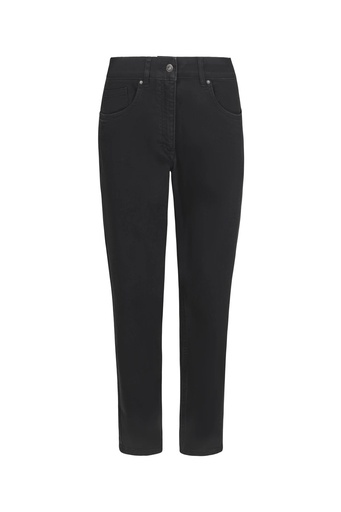 Spodnie stretch damskie 403018SW - BLACK 00