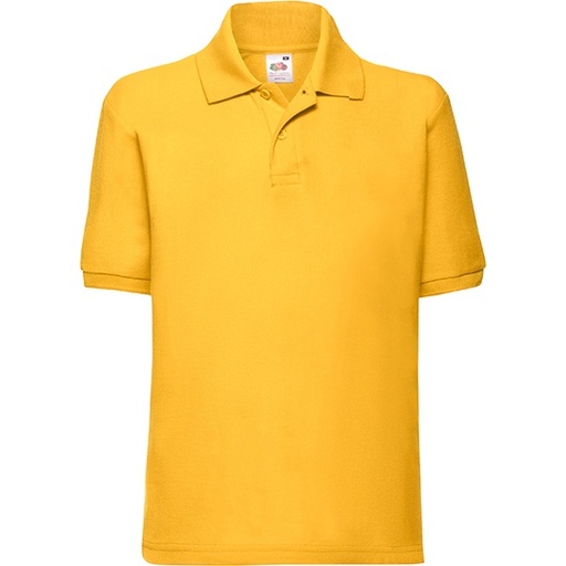 Polo Klasyczne Pika Dzieciece F502K - Sunflower