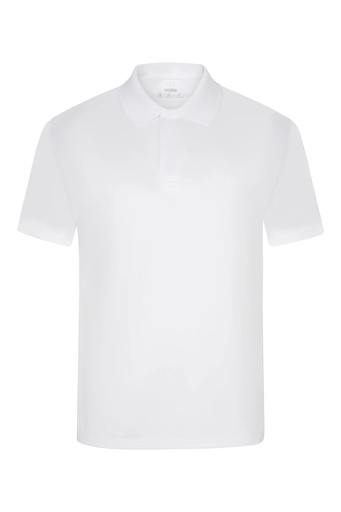 Koszulka polo z krótkim rękawem 255501 - WHITE 07