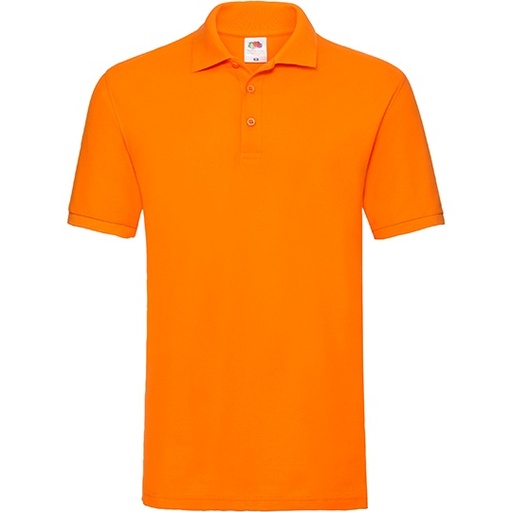 Klasyczne Polo z Krótkim Rękawem F511N - Orange
