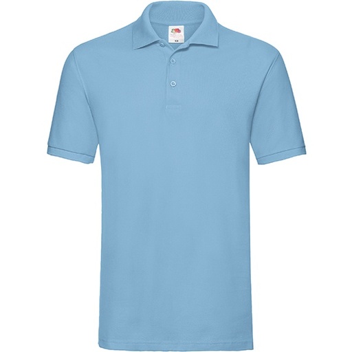 Koszulka Polo Klasyczna Pika Bawełniana F511N - Sky Blue