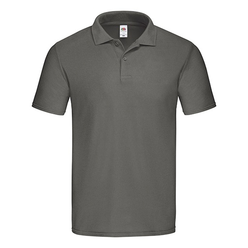 Koszulka Polo Męska Klasyczna Pika F513 - Light Graphite (Solid)