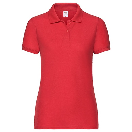 Koszulka Polo Damska Klasyczna Pika F517 - Red