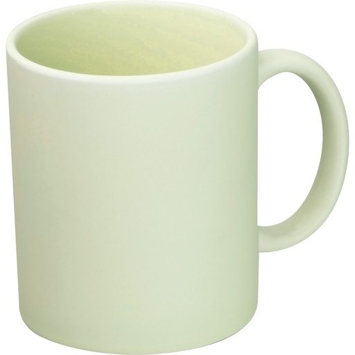Kubek ceramiczny do sublimacji 330 ml ARIEL 85623 - Jasnozielony