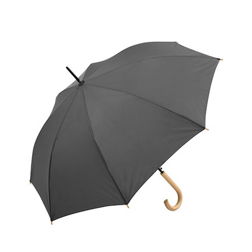 Parasol automatyczny z drewnianą rączką FA1134WS - Grey