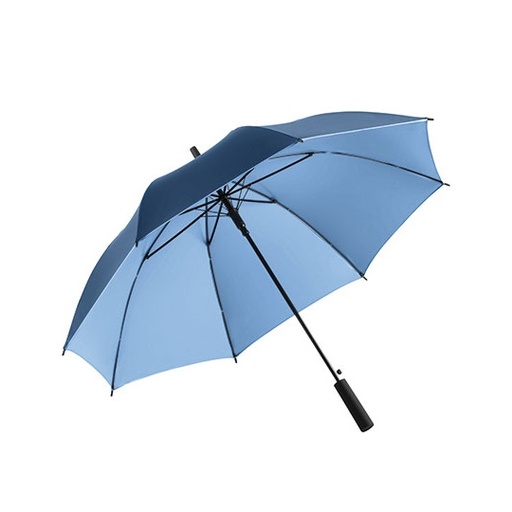 Parasol automatyczny dwukolorowy FA1159 - Navy Blue & Light Blue