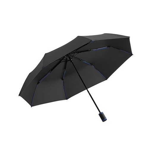 Parasol kieszonkowy FA5084 - Black & Euro Blue