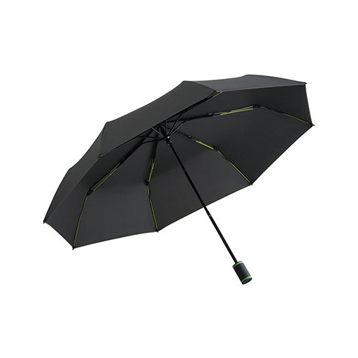 Parasol kieszonkowy FA5084 - Black & Lime