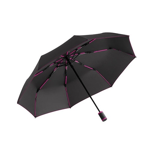 Parasol kieszonkowy automatyczny FA5484 - Black & Magenta