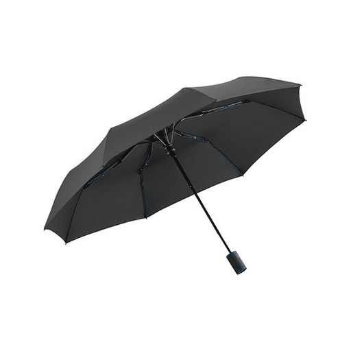 Parasol kieszonkowy automatyczny FA5584 - Black & Navy Blue