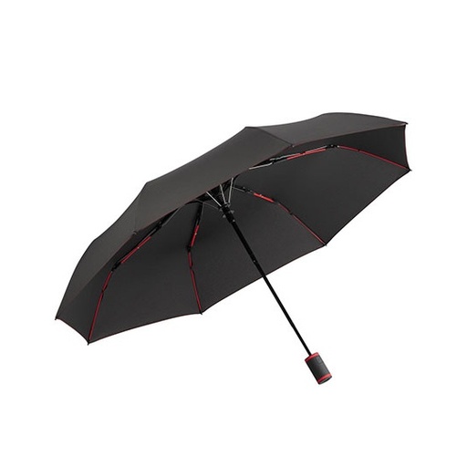 Parasol kieszonkowy automatyczny FA5584 - Black & Red