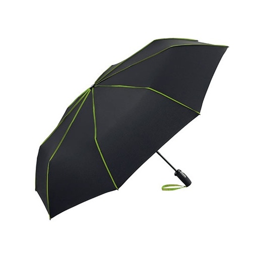 Parasol kieszonkowy automatyczny FA5639 - Black & Lime