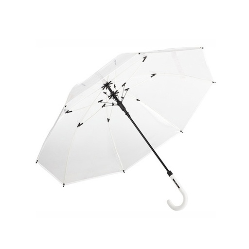 Parasol Automatyczny Elastyczny Przezroczysty FA7112 - Transparent & White