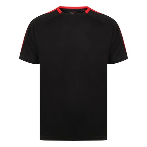 Koszulka Unisex Sportowa FH290 - Black & Red