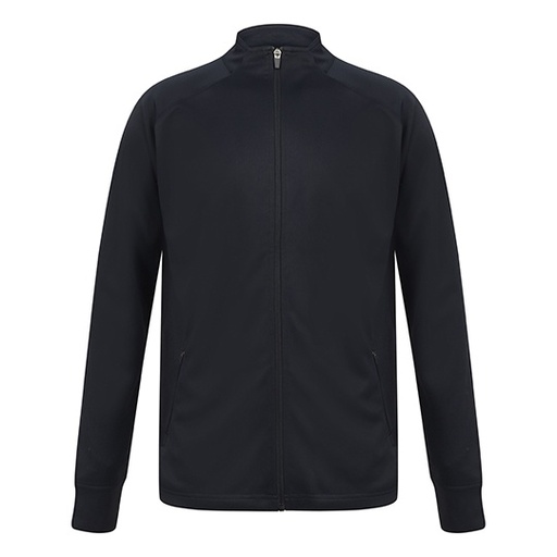 Dziana bluza dresowa z zamkiem i kontrastowymi wstawkami FH871 - Navy