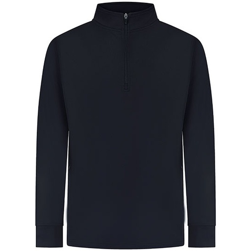 Bluza Klasyczna Poliester Zamek 1 4 FH874 - Navy