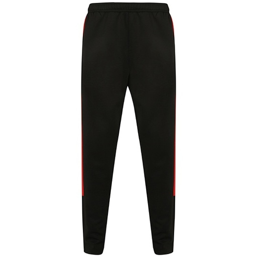 Spodnie slim FH881 - Black & Red