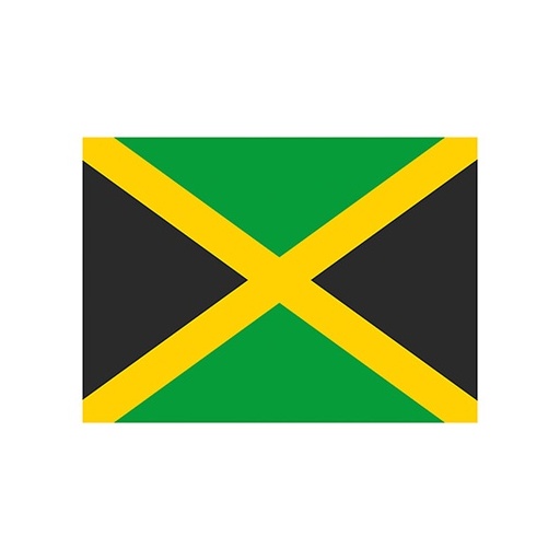 Flaga Jamajka FLAGJN - Jamaica