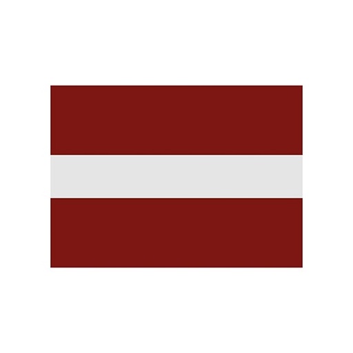 [FLAGLV-1000063511] Flaga do dekoracji z metalowymi oczkami FLAGLV - Latvia