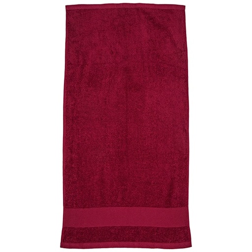 Ręcznik do rąk z bawełny FT100HN - Burgundy