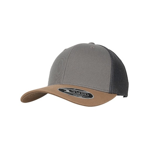 Czapka truckerka FX110T - Earth Tones & Indian Tan & Gunmetal