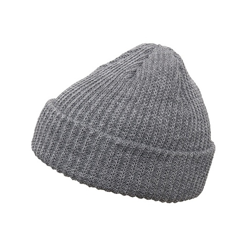 Czapka prążkowana rybacka FX1502RB - Heather Grey