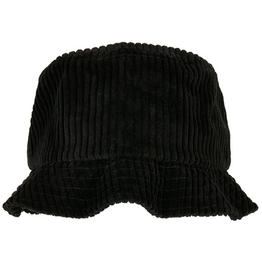 Kapelusz z szerokim rondem sztruksowy FX5003BC - Black