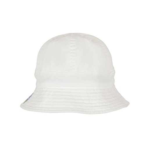 Czapka szesciopanelowa z plaskim daszkiem FX5005ET - White