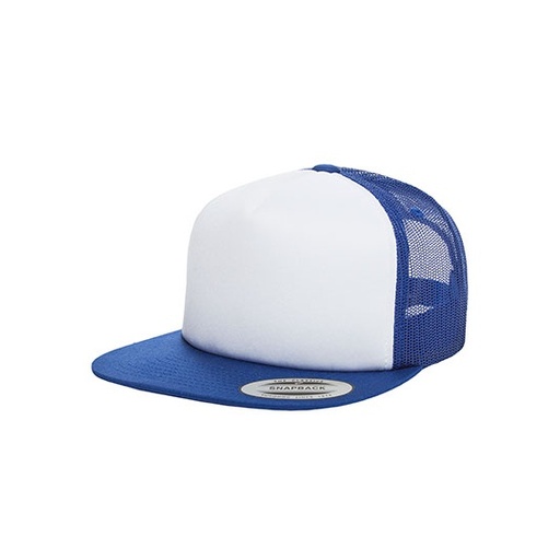 Czapka Truckerka Piankowy Front FX6005FW - Royal & White & Royal