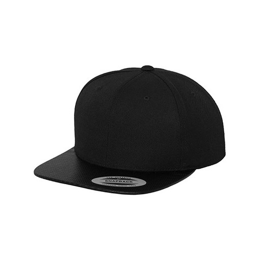 [FX6089CA-1000064231] Czapka snapback z daszkiem carbon FX6089CA - Black & Carbon