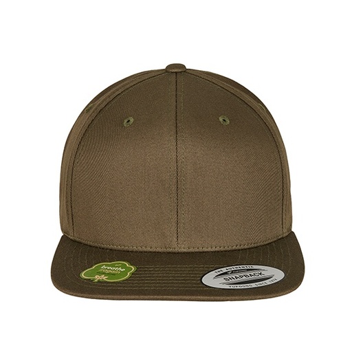 [FX6089OC-1000353573] Czapka Snapback Bawełniana Organiczna FX6089OC - Burnt Olive