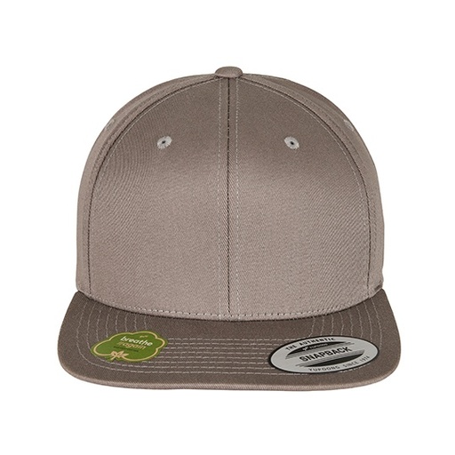 Czapka Snapback Bawelniana Organiczna FX6089OC - Pale Grey