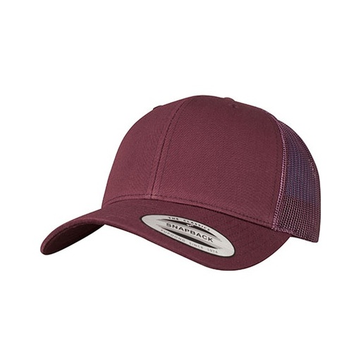 Czapka truckerka FX6606 - Maroon