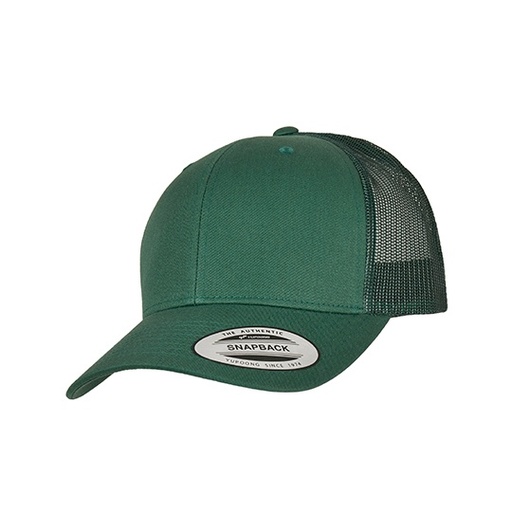 Czapka Truckerka Bawelniana FX6606 - Evergreen