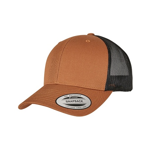 Czapka trucker FX6606T - Caramel & Black
