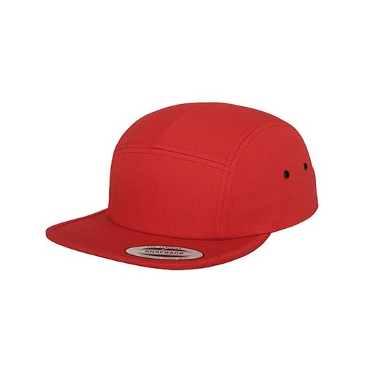 Czapka 5-panelowa Bawelniana FX7005 - Red