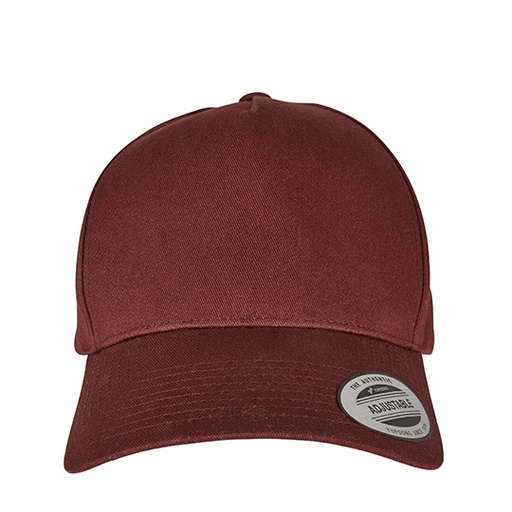 Czapka 5-panelowa Bawelniana FX7707 - Burgundy