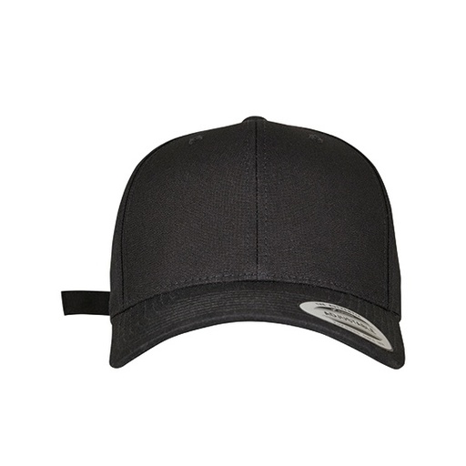 Czapka 6-panelowa z zakrzywionym daszkiem Bawelniana FX7708MS - Black