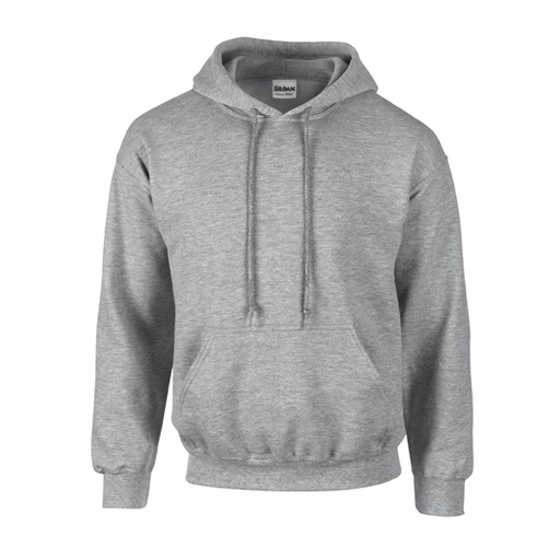 Bluza z kapturem unisex G18500 - Sport Grey (Heather)