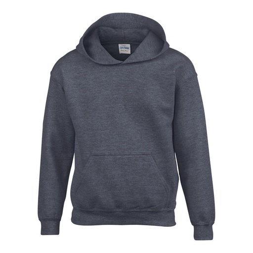 Bluza z kapturem dziecięca G18500K - Dark Heather
