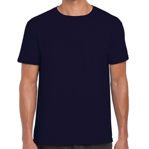T-shirt Klasyczny Bawełniany z Poliestrem G64000 - Navy