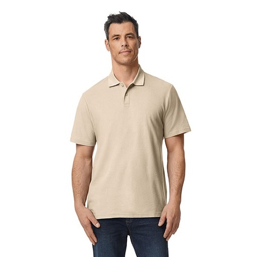 Koszulka Polo Klasyczna Pika Bawelniana G64800 - Sand