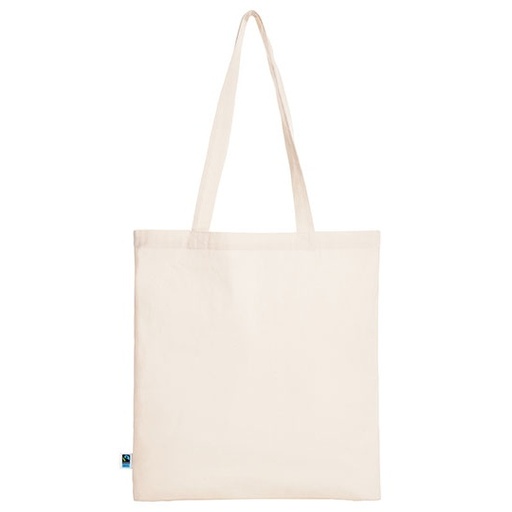 [HF15020-1000285596] Torba bawełniana shopper z długim uchwytem HF15020 - Natural