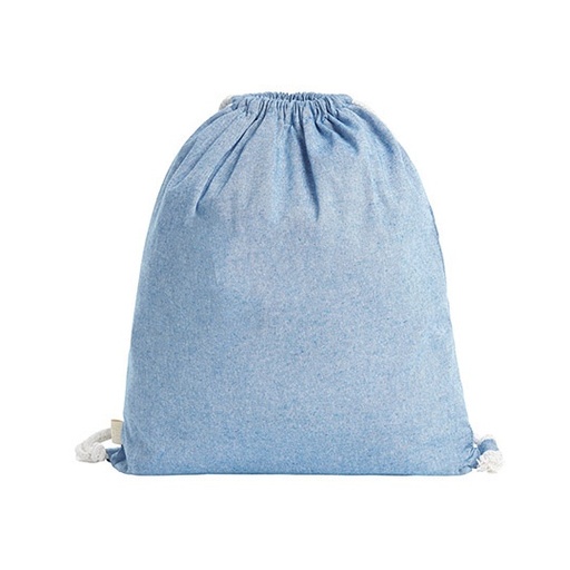 Torba bawełniana z troczkiem HF16063 - Blue