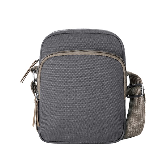 Mała torba na ramię z bawełny 16OZ - Anthracite